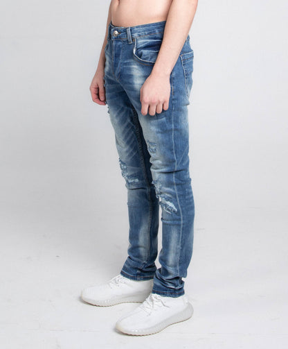 A402 SMALL RIPPED SKINNY JEANS