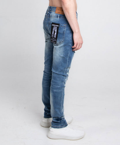 A402 SMALL RIPPED SKINNY JEANS