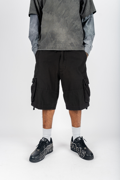 Vintage Utility Cargo Shorts