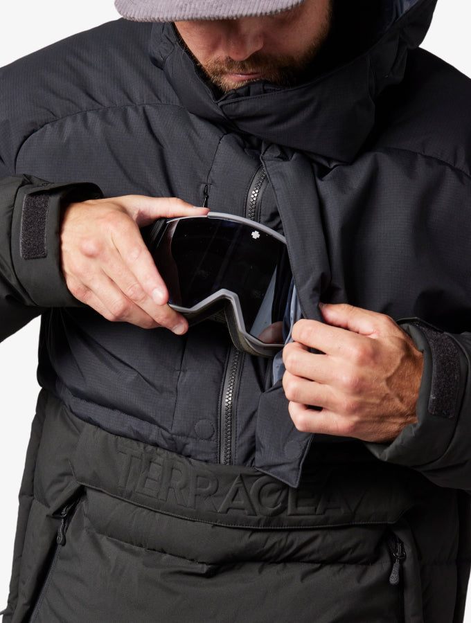 CHAQUETA ACOLCHADA CON MEDIA CREMALLERA BEARHUG PARA HOMBRE