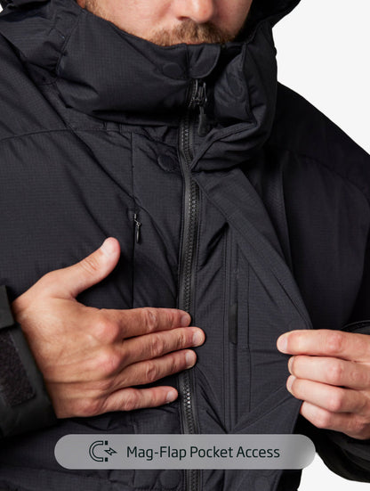 CHAQUETA ACOLCHADA CON MEDIA CREMALLERA BEARHUG PARA HOMBRE