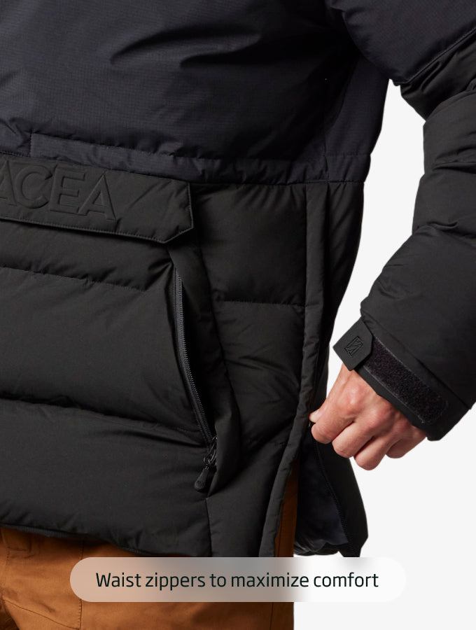 CHAQUETA ACOLCHADA CON MEDIA CREMALLERA BEARHUG PARA HOMBRE