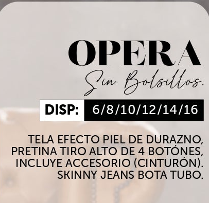 Jeans Push Up Colombianos 100% Auténticos Opera