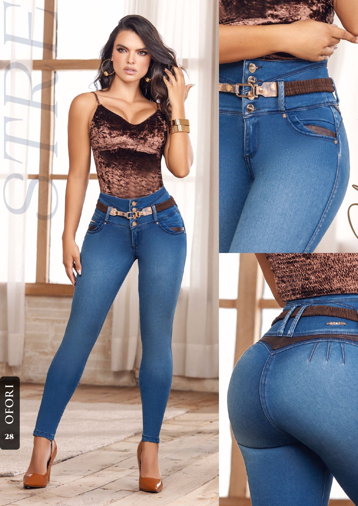 Jeans push up colombianos 100% auténticos Sammy 