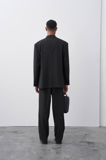 Classic Double Breasted Blazer Suit