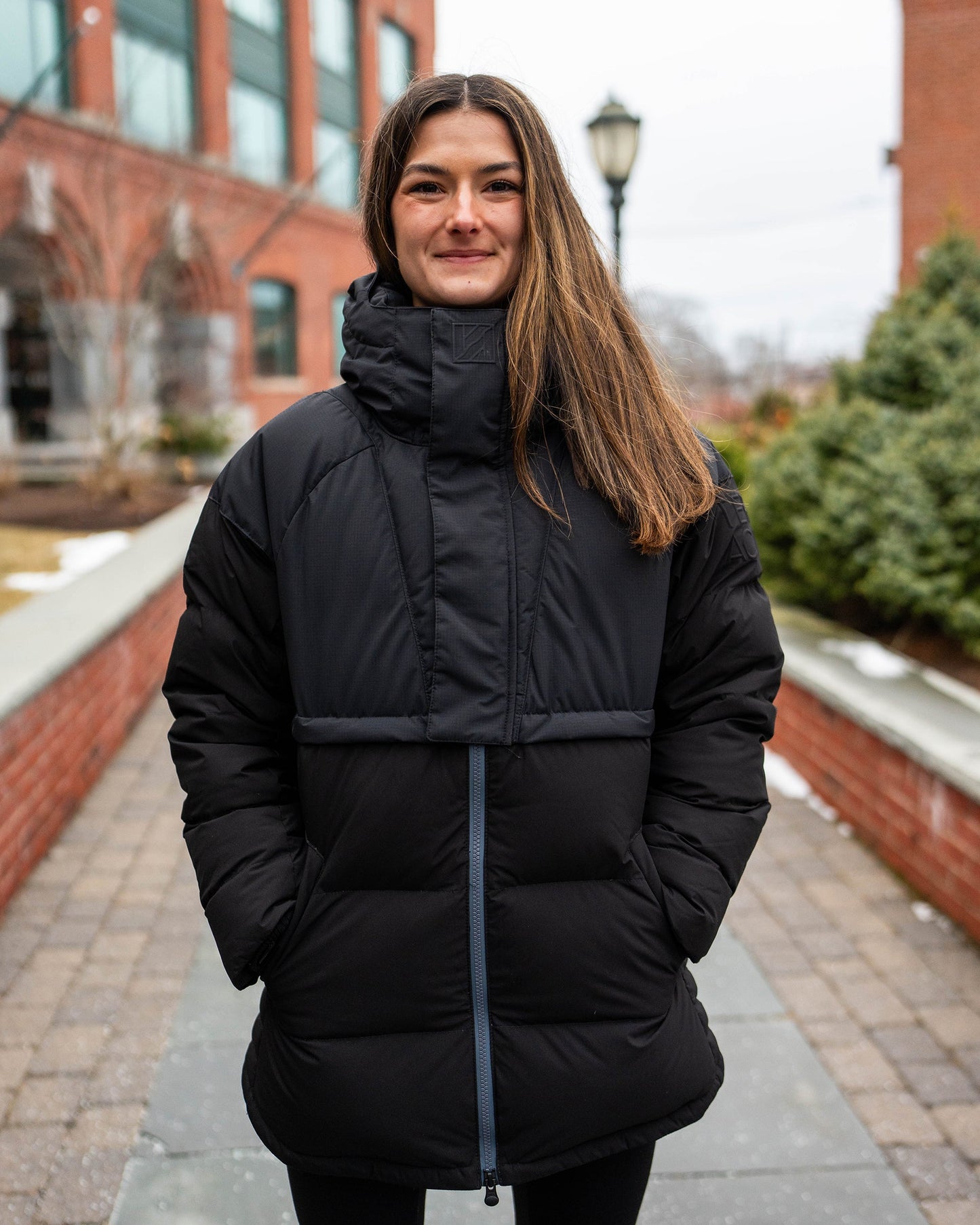 女士 CATNAP 全拉鍊羽絨服