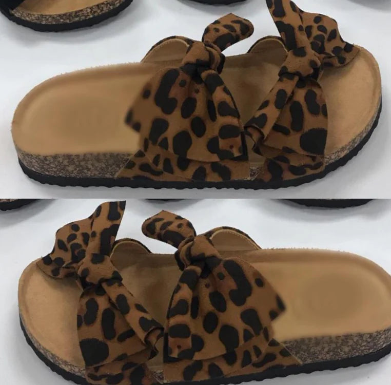 Bow Flat Women's Beach Sandals and Slippers