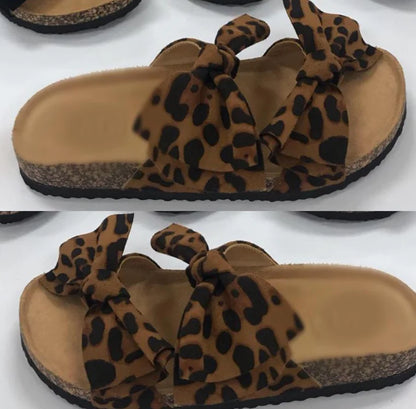 Bow Flat Women's Beach Sandals and Slippers