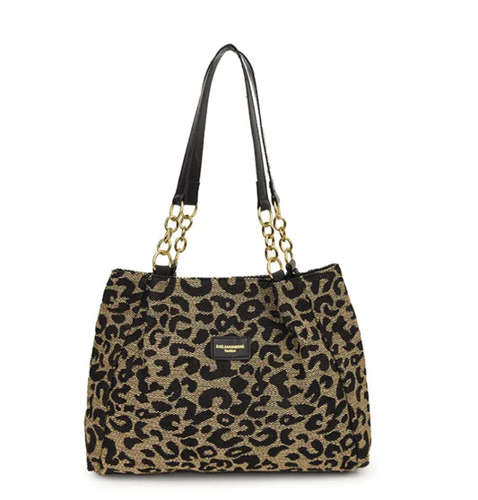 Bolso de lona sencillo de gran capacidad