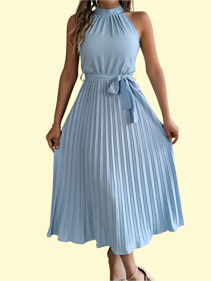WestCloset Goddess Vibes Pleated Maxi Dress