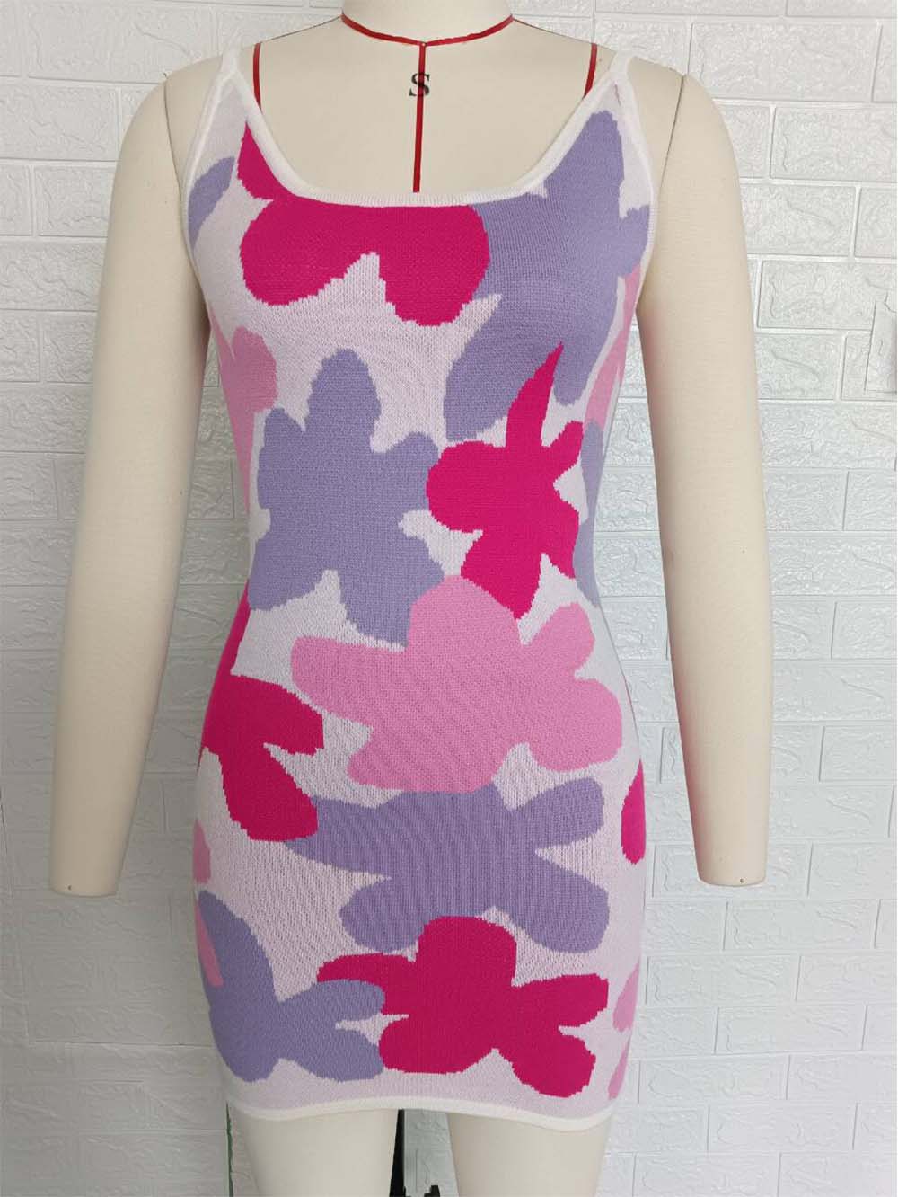 花卉圖案毛衣連身裙 | NCS