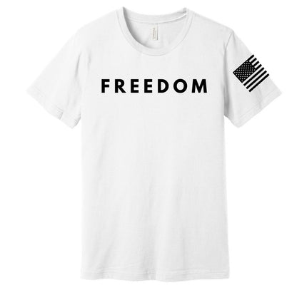Camiseta Charlie Kirk Freedom - Manga larga - Cuello redondo - Sudadera con capucha
