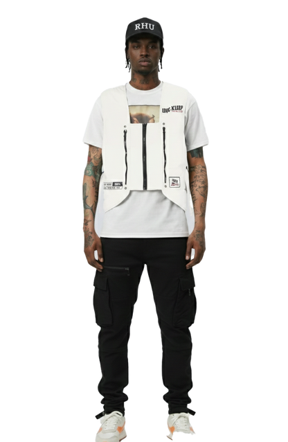 REAGAN Men's premium cire padded vest with functional tape and multi pocket