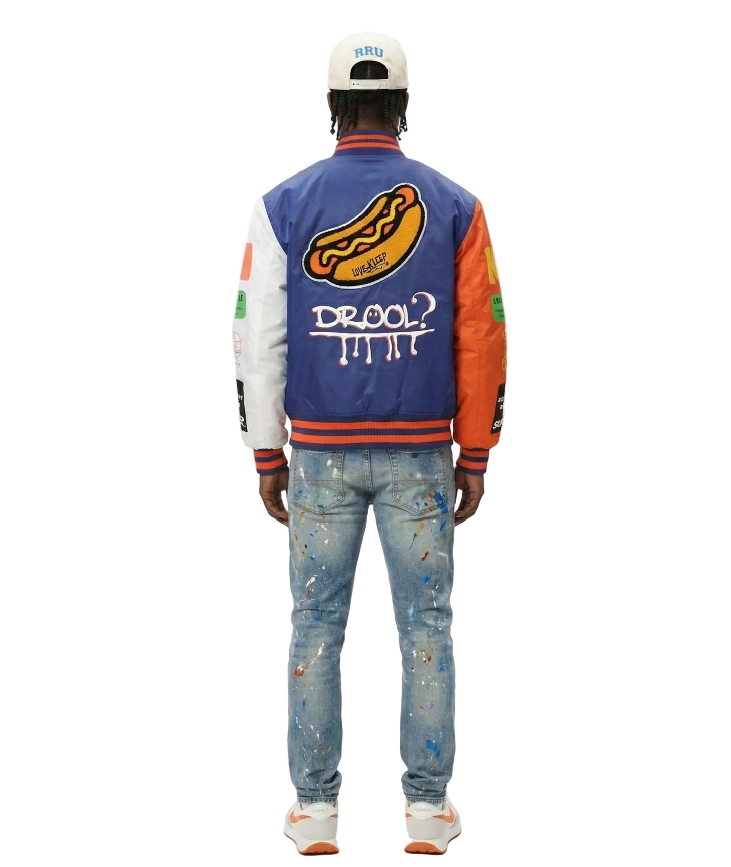 UNNEA Padded Nylon Bomber Jacket