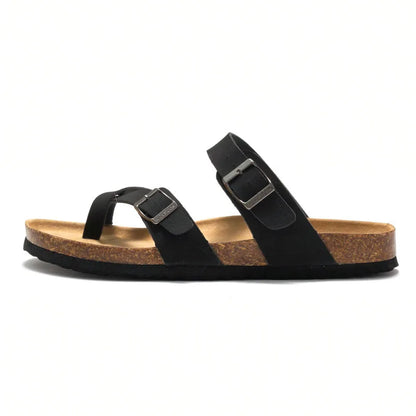 New Summer Men's Cork Slippers Fashion Men's Sandals Outdoor