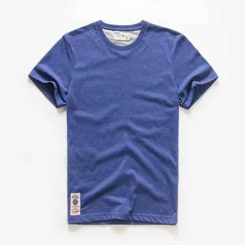 Classic Cotton Men's Solid O-Neck Tee