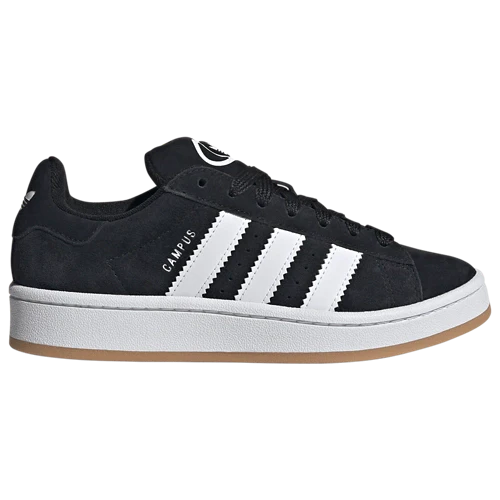 Adidas Campus Black Gum White Women & GS