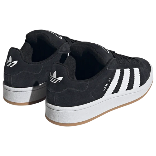 Adidas Campus Black Gum White Women & GS