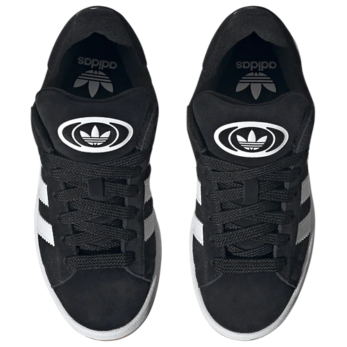 Adidas Campus Black Gum White Women & GS