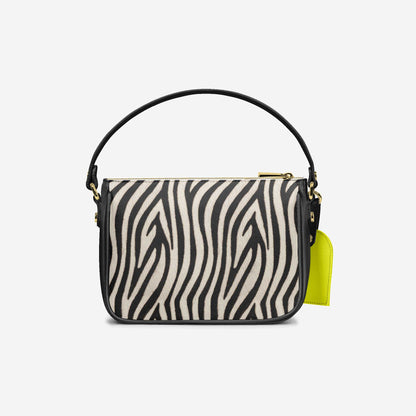 Handbag BYMANYC ® New York – Luxe Pendant Vertical Band in Ruby & Onyx