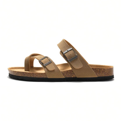 New Summer Men's Cork Slippers Fashion Men's Sandals Outdoor