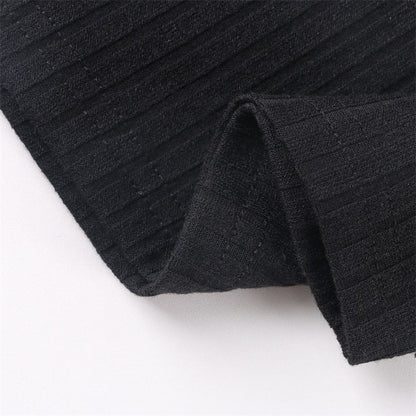 針織長袖V領派對優雅長袍女裝