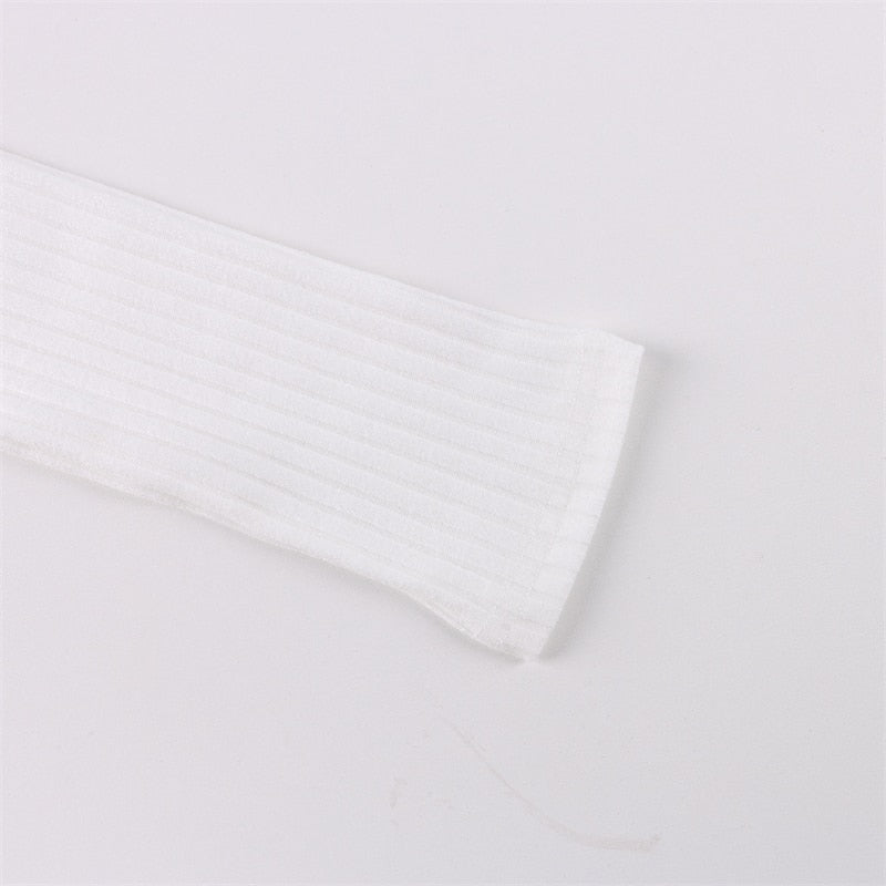 針織長袖V領派對優雅長袍女裝