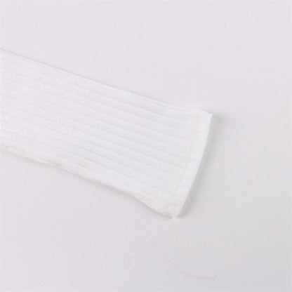 針織長袖V領派對優雅長袍女裝