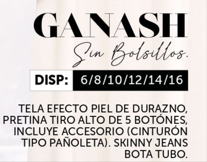 Jeans push up colombianos 100% auténticos de Ganash