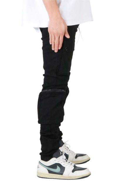 Somber Men's premium twill cargo pant with multi functional pockets