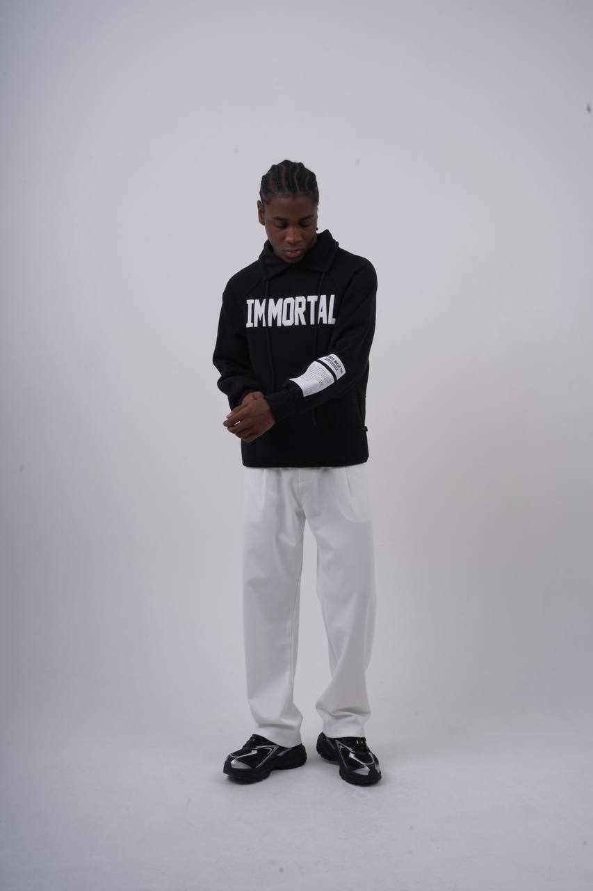 IMMORTAL High-Neck Scuba Hoodie