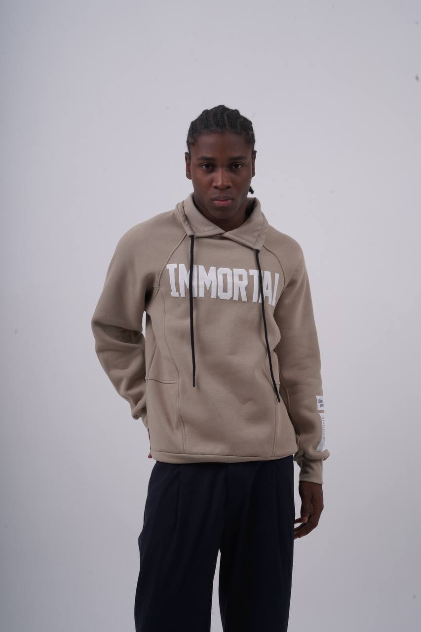 IMMORTAL High-Neck Scuba Hoodie