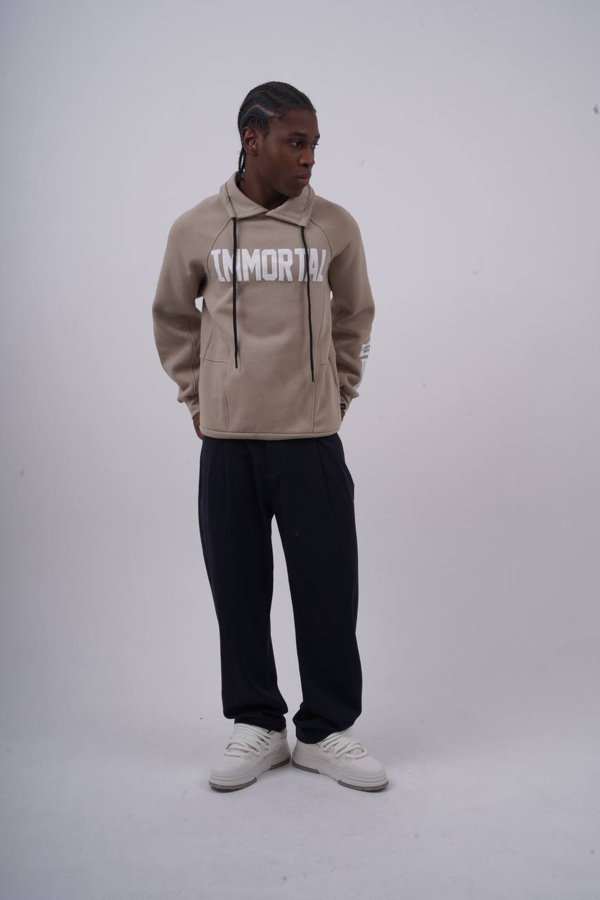 IMMORTAL High-Neck Scuba Hoodie