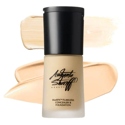 Dúo de corrector y base impecable BlurEFX™ de Ashunta Sheriff Beauty