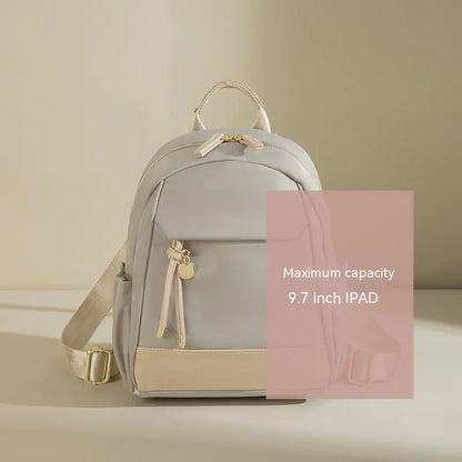 Bolso tote de tela Oxford con doble hombro para mujer