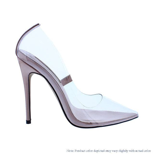 The Glass Slipper - Nude {Order 1 1/2  Size Larger}