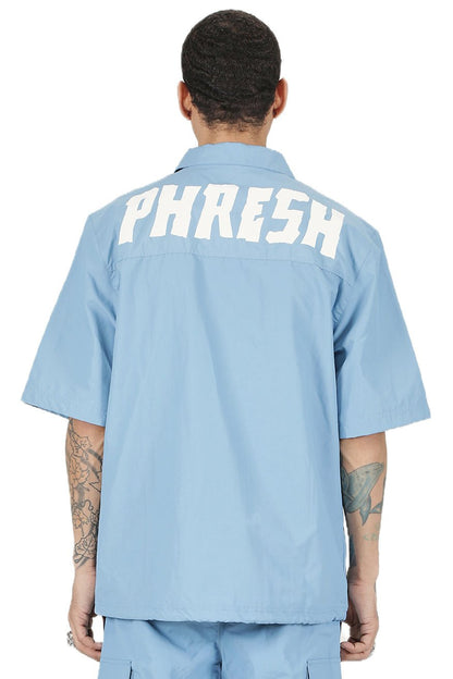 Kloud Men's premium crispy nylon short sleeve coach jacket