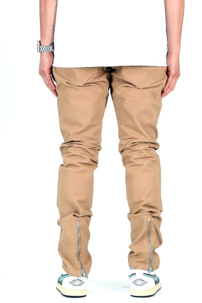 EVERETT 男士高級蠟塗層修身牛仔褲