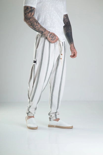 有機棉慢跑褲 – 深灰色