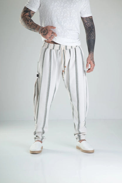 有機棉慢跑褲 – 深灰色