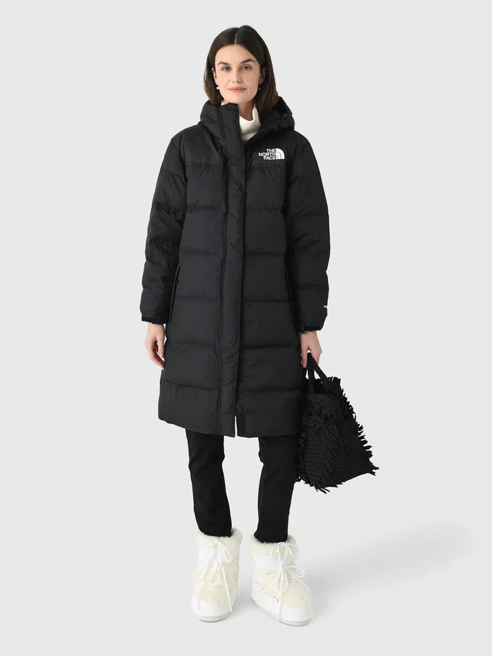 The North Face Women's Nuptse Long Parka TNF Black