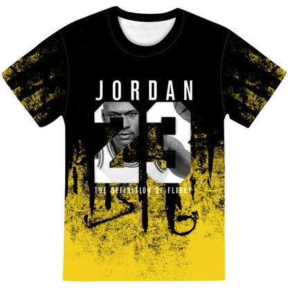 Jordan 23 3D T Shirts Camouflage O-neck Fashion Printed