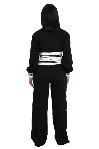 CONJUNTO DE PANTALÓN CASUAL DE DOS PIEZAS PARA MUJER