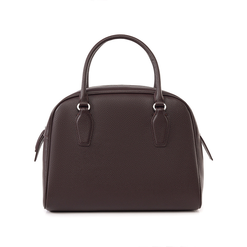 Handbag Simple Large Capacity Briefcase Autumn Winter Retro Bowling Bag Women Office Tote