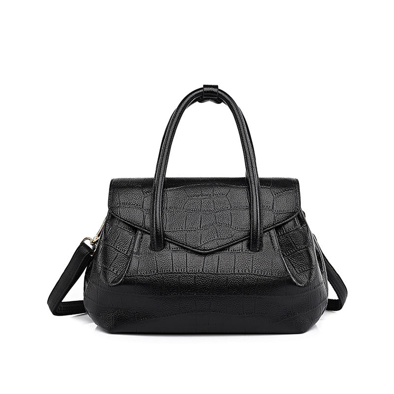 Handbag Large Capacity Bag Women All Match High Grade Women Bag Crocodile Pattern Tote Bag Shoulder Crossbody