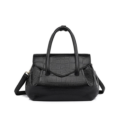 Handbag Large Capacity Bag Women All Match High Grade Women Bag Crocodile Pattern Tote Bag Shoulder Crossbody