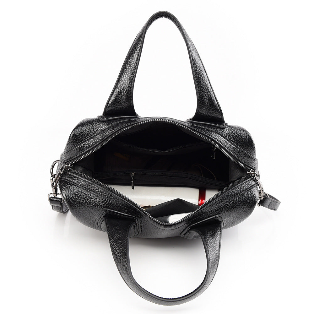 Handbag Large Capacity Bag for Women High Sense Boston Bag Office Messenger Bag for Women