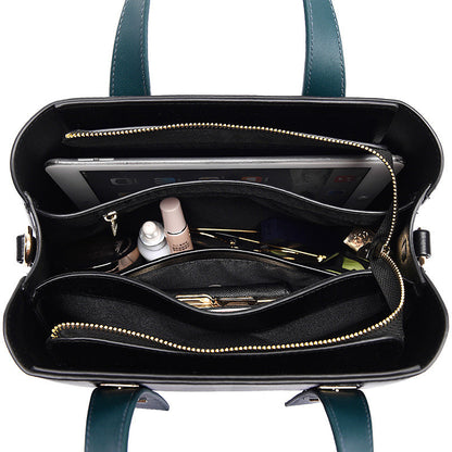 Women Bag Tote Bag Simple Large Capacity Women Cross Body Bag High Grade Soft Leather Handbag