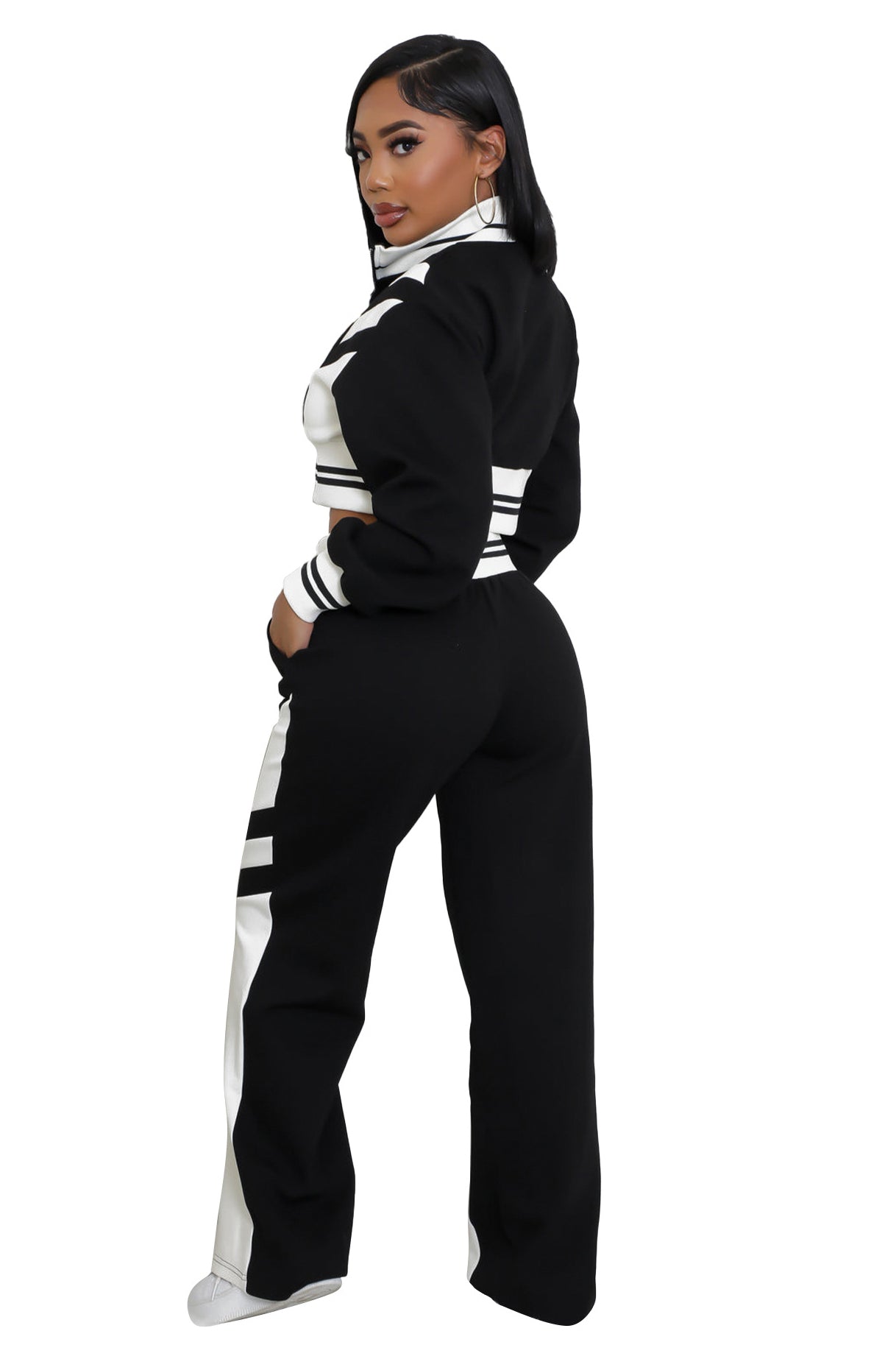 CONJUNTO DE PANTALÓN CASUAL DE DOS PIEZAS PARA MUJER