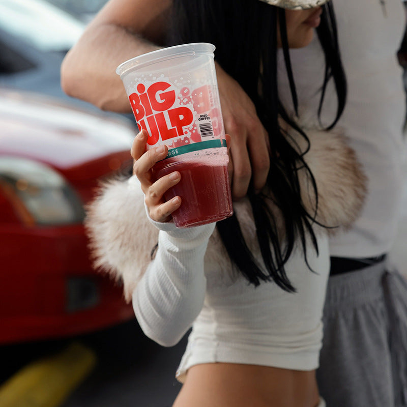 女士秋季性感毛絨拼接長袖露肩不對稱上衣